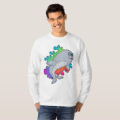 Siegel mit Brille T-Shirt (Vorne ganz)