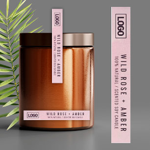 Siegel mit dem Logo-Label "dünne Kerze"