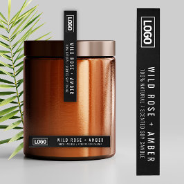 Siegel mit dem Logo-Label "dünne Kerze"