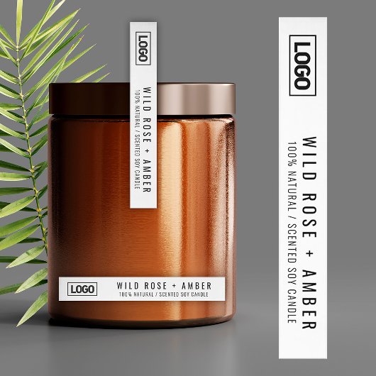 Siegel mit dem Logo-Label "dünne Kerze"