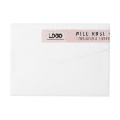 Siegel mit dem Logo-Label "dünne Kerze" (Rückseite)