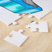 Siegel mit Eisscholle Puzzle (Seite)