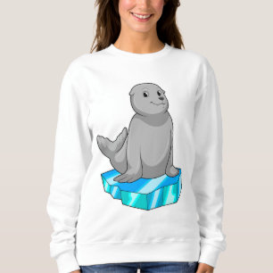 Siegel mit Eisscholle Sweatshirt