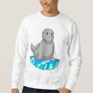 Siegel mit Eisscholle Sweatshirt