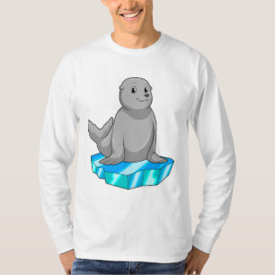 Siegel mit Eisscholle T-Shirt
