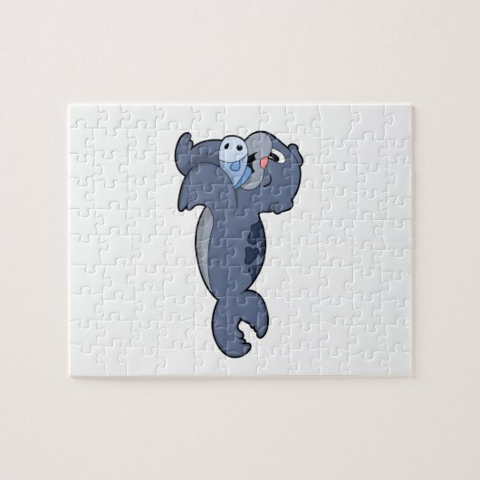 Siegel mit Fisch (3).PNG Puzzle (Horizontal)