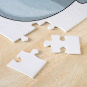 Siegel mit Fisch Puzzle (Seite)