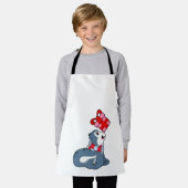 Siegel mit Geschenk Schürze (Getragen)