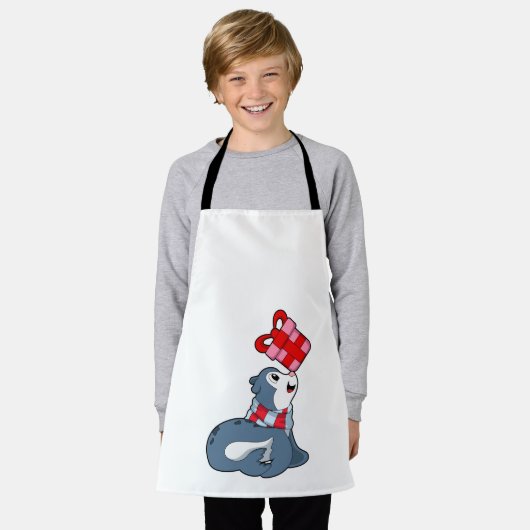 Siegel mit Geschenk Schürze (Getragen)