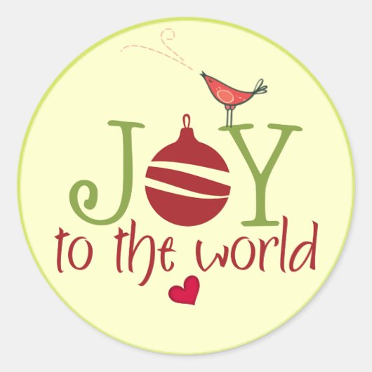 Siegel mit JOY Envelope Stickers (Vorderseite)