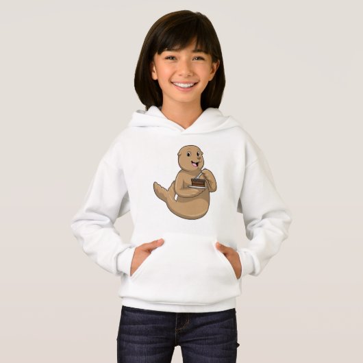 Siegel mit Kuchen Hoodie (Vorne ganz)