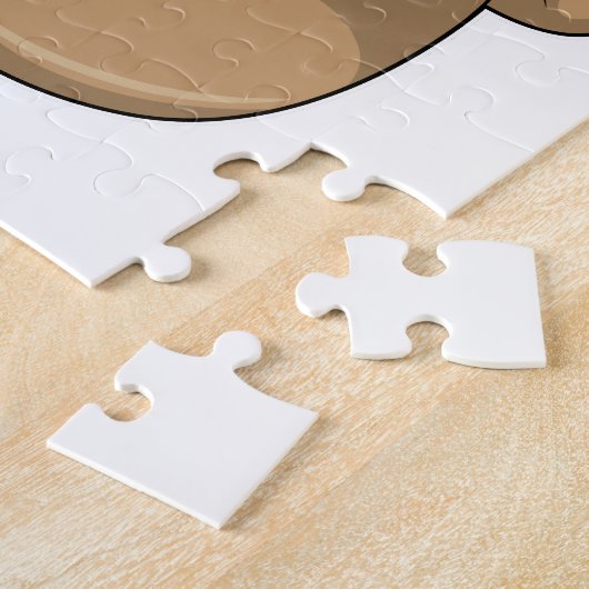 Siegel mit Kuchen Puzzle (Seite)