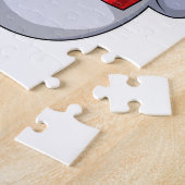 Siegel mit Trinktasse Puzzle (Seite)