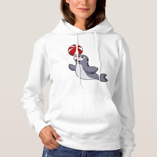 Siegel mit Wasserpolo Hoodie (Vorderseite)