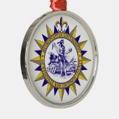 Siegel Nashville (Tennessee) Ornament Aus Metall (Rechts)