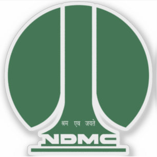 Siegel Neu-Delhi, Indien Aufkleber