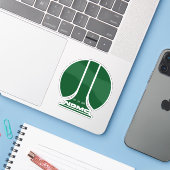 Siegel Neu-Delhi, Indien Aufkleber (Laptop mit iPhone)