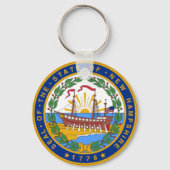 SIEGEL NEW HAMPSHIRE SCHLÜSSELANHÄNGER (Vorderseite)