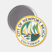 Siegel Newport Beach, Kalifornien Magnet (Vorderseite/Rückseite)