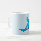 Siegel Origami Art Tasse (Vorderseite Links)