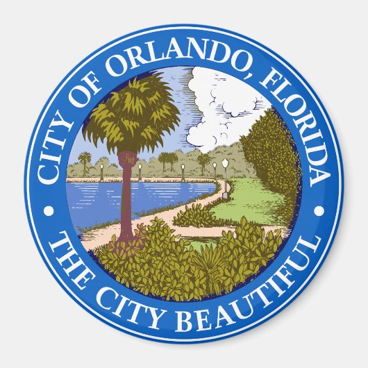 Siegel Orlando, Florida Magnet (Vorne)