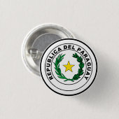 Siegel Paraguay Button (Vorne & Hinten)
