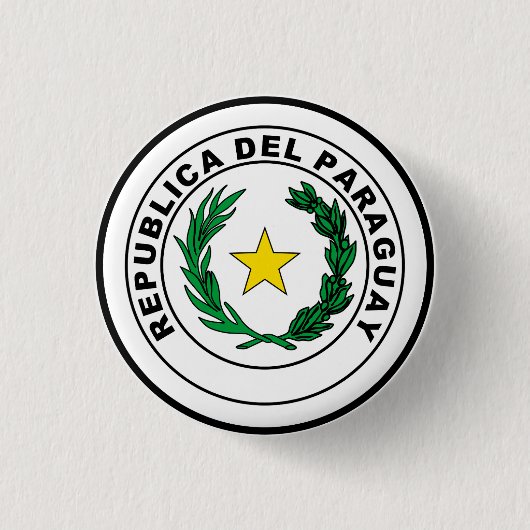 Siegel Paraguay Button (Vorderseite)