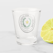 Siegel Paraguay Schnapsglas (Rückseite)