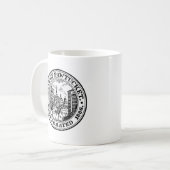 Siegel Pawtucket, Insel Rhode Kaffeetasse (Vorderseite Links)