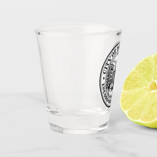 Siegel Pawtucket, Insel Rhode Schnapsglas (Links)