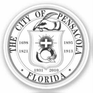 Siegel Pensacola, Florida Aufkleber
