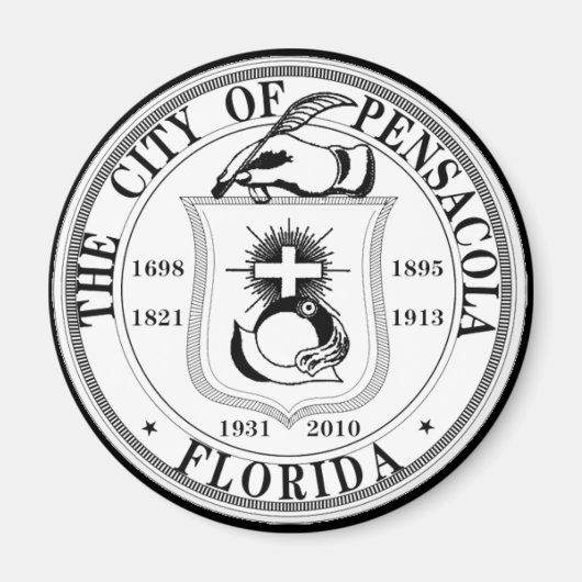 Siegel Pensacola, Florida Magnet (Vorne)