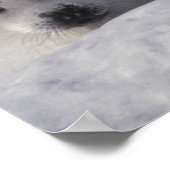 Siegel (Phoca groenlandica) Siegel-Jungtiere Poster (Ecke)