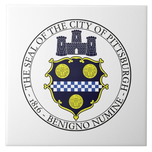 Siegel Pittsburgh Fliese (Vorderseite)