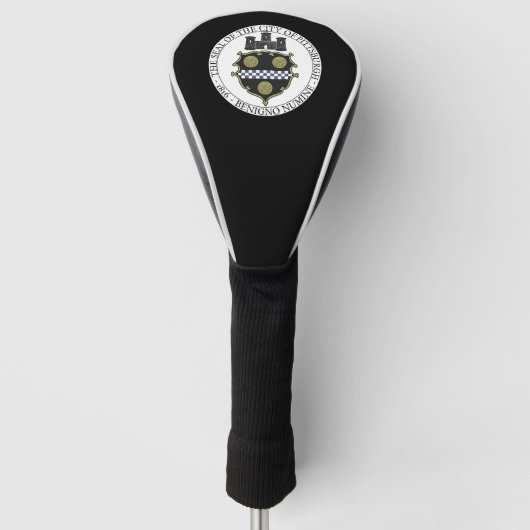 Siegel Pittsburgh Golf Headcover (Vorderseite)