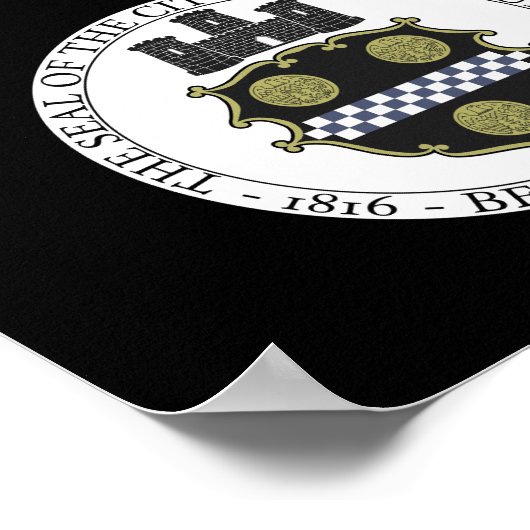 Siegel Pittsburgh Poster (Ecke)