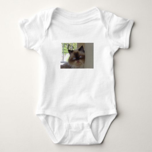 Siegel Point himalayan Baby Strampler (Vorderseite)
