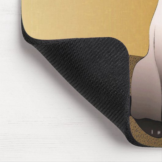 Siegel Point Siamese Cat Mousepad (Ecke)