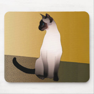 Siegel Point Siamese Cat Mousepad
