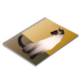 Siegel Point Siamese Cat Notizblock (Linke Seite)