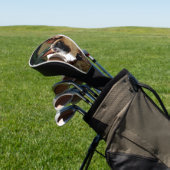 Siegel Point Siamese Cat on Comfy Pillow Golf Headcover (In SItu)