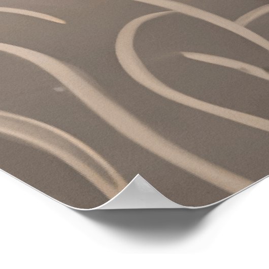 Siegel Point Siamese Digitales Portrait Poster (Ecke)