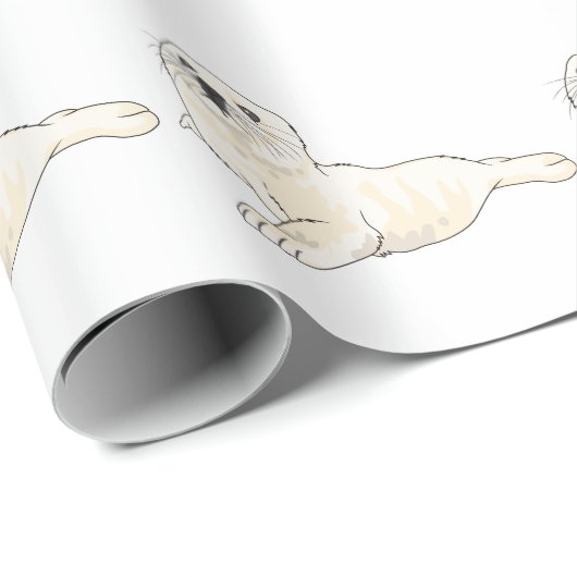 Siegel Pup Geschenkpapier (Rolleneckpunkt)