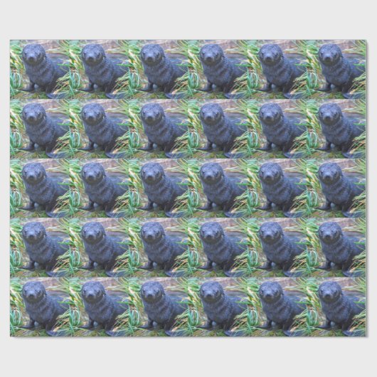Siegel Pup Wrapping Paper Geschenkpapier (Flach)