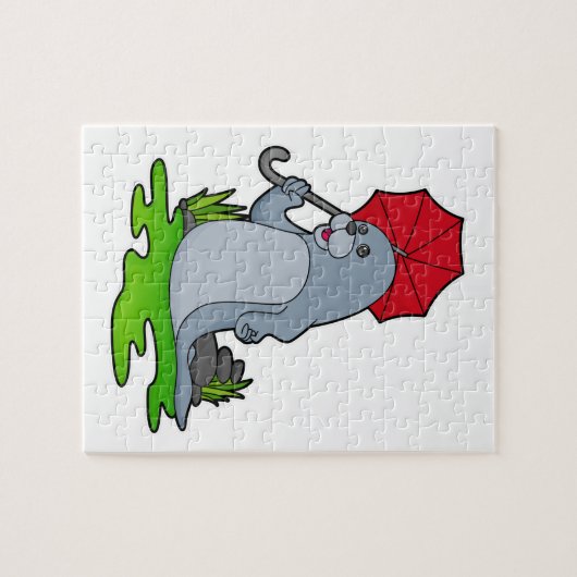 Siegel Regenschirm Puzzle (Horizontal)