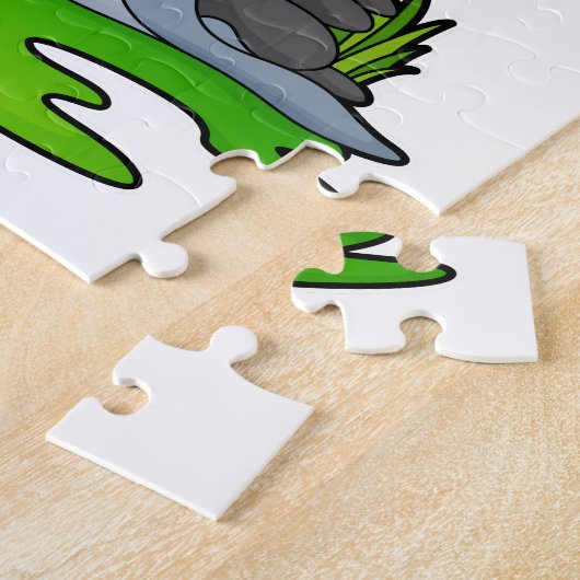 Siegel Regenschirm Puzzle (Seite)