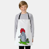 Siegel Regenschirm Schürze (Getragen)