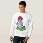 Siegel Regenschirm Sweatshirt (Vorne ganz)