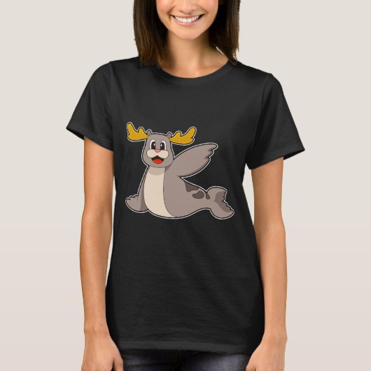 Siegel Reindeer T-Shirt (Vorderseite)