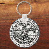 Siegel Rochester, NY Schlüsselanhänger (Vorderseite)